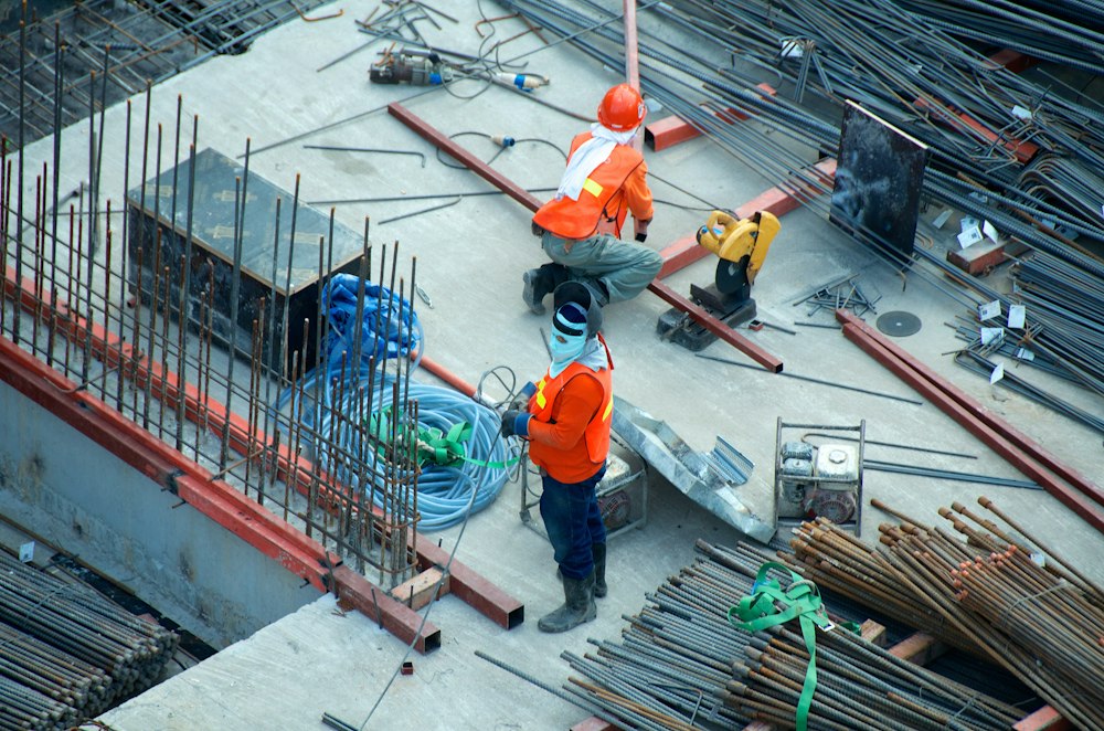 Abbrucharbeiten auf einer Baustelle der Morina Group in München